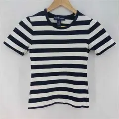 Ralph Lauren ボーダー半袖Tシャツ バイカラー Sサイズ レディースのサムネイル