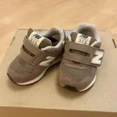 New Balance 313 キッズスニーカー ブラウン 12cm