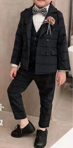 子供 男児フォーマルスーツ 3点セット 120