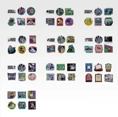 一番くじ ジョジョの奇妙な冒険 ステッカーコレクション コンプリートセット