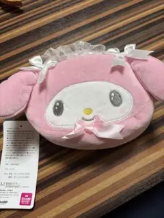 【リバーシブル】マイメロディ ぬいぐるみポーチ