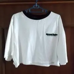 CHIP CLIP クロップドTシャツ Mサイズ