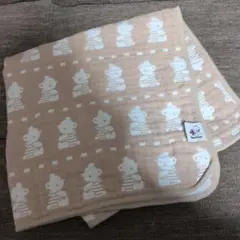 familiar ベージュ おくるみ