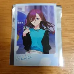 五等分の花嫁 GOTO AKIBA！ Anisugar チェキ風カード 三玖