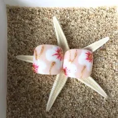 上品^^フットネイル♪親指のみ