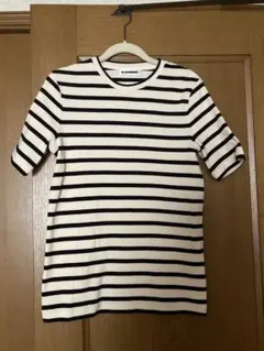 美品　JIL SANDER ボーダーTシャツ　Sサイズのサムネイル