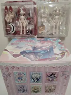 不可食用人形 月飛び時間 1/12 BJDブラインドドール BOX 6個入り