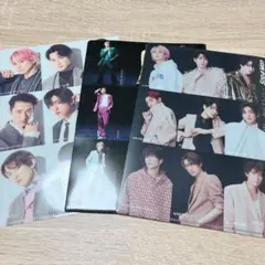 セット　SnowMan ミニクリアファイル