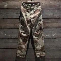 90s　US ARMY　チョコチップカモ　ミリタリーパンツ　ゴールデンサイズのサムネイル