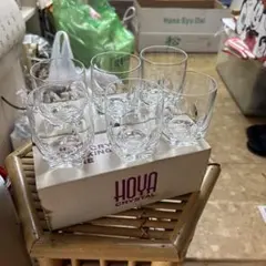 上*さ様 HOYA CRYSTAL カットデザイン グラス 6個セット