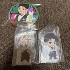 セガラッキーくじ ダンダダン オカルン 変身 ビッグ 缶バッジ ミニ アクスタ