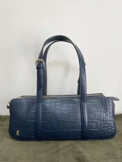 【極美品】ロベルタディカメリーノ TOKYO クロコ ボストンバッグ ロベルタ】限定復刻“創業デザイナーからの贈り物”TOKYOシリーズ