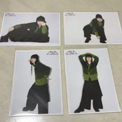 M!LK 吉田仁人　生誕　生写真　緑衣装 26 th 26歳 4枚セット