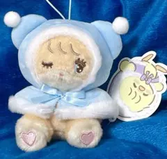 Lil ala mode おめかしポンチョマスコット　ぬいぐるみ　ラテ