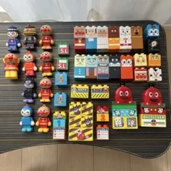 【大量まとめ売り】アンパンマン ブロックラボ セット キャラクター多数 SL付き