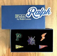 Polo by Ralph Lauren ピンバッジセット Polo by Ralph Lauren スタンプラリーピンバッジセット - メルカリ