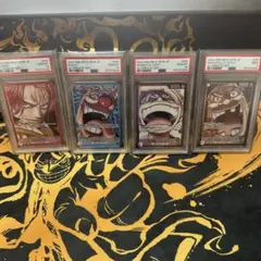 ワンピース2nd Anniversary set 四皇PSA10 4連番 - メルカリ