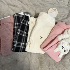 【新品タグ付き】　子供服　ズボン　80cm まとめ売り　女の子