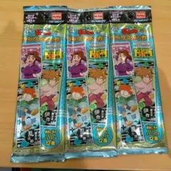 未開封　忍たま乱太郎　 ロングステッカー　3袋セット