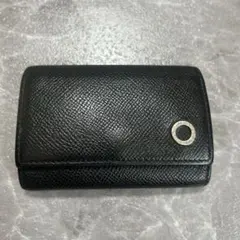 BVLGARI ブルガリ レザー キーケース 6連 ブラック　箱付き