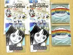 ONE PIECE スタンディングクリアカード　第1弾　ロビン　2点セット