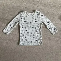 恐竜プリント 長袖カットソー 110サイズ