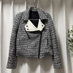 ZARA WOMAN ストライプジャケット