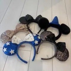 ミッキー耳カチューシャ 5個セット