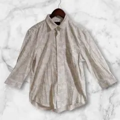 良品 A.S.M 長袖シャツ サイズМ おでかけ 通勤 通学 旅行 メンズ