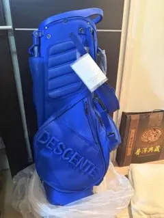 DESCENTE ゴルフ キャディバッグ ブルーのサムネイル