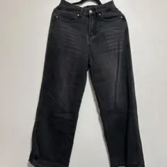 【極美品訳あり】SHEIN ブラックデニムM