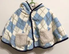 branshes ベビーポンチョ　リバーシブル