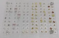 お時間限定お値下げサービス品！耳ツボジュエリー１２０粒　金アレ対応