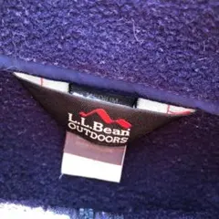 L.L.Bean OUTDOORS ネイビー フリースジャケット