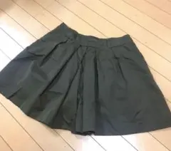 ラ トータリテ キュロット スカート フレアーショートパンツ カーキ 40のサムネイル