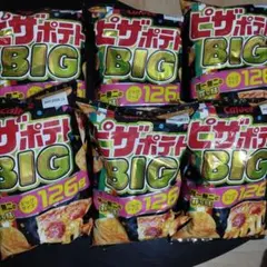 Calbee ピザポテト BIG 126g 6袋セットのサムネイル