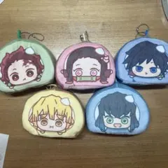 鬼滅の刃 ぬいぐるみマスコット 5点セット