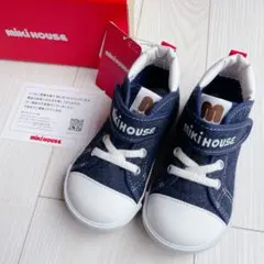 ひ*た様 MIKIHOUSE ミキハウス　ｍロゴ　セカンドベビーシューズ　15c