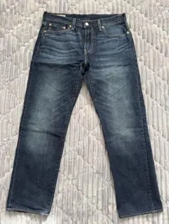 Levi's リーバイス 502 W30 ダークインディゴ 丈詰め(加工残し)
