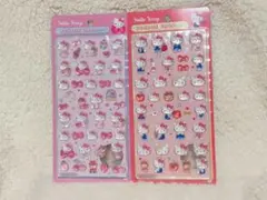 ハローキティ ボンボンドロップシール 2枚セット