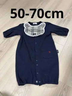 【omiram様専用】POLO Baby ツーウェイ・ロンパース ネイビー