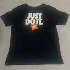 【美品】NIKE Tシャツ XL 黒 デカロゴ