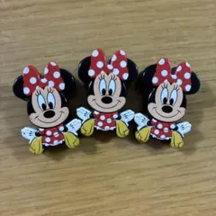 ミニーマウス　ベビーアリエル　クリップ　3点セット　平成レトロ　当時物