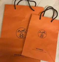 HERMES ショップ袋 大・小セット