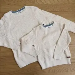 H&M 長袖カットソー 120 90サイズセット　春ニット