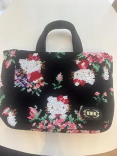レア　FEILER フェイラー ハローキティ バッグ ハンドバッグ