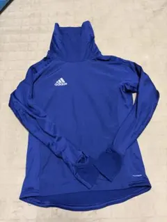 adidas タートルネック長袖ウェア J5サイズ