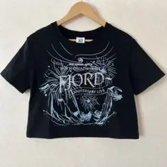 FJORD グリッターロゴTシャツ　クロップド