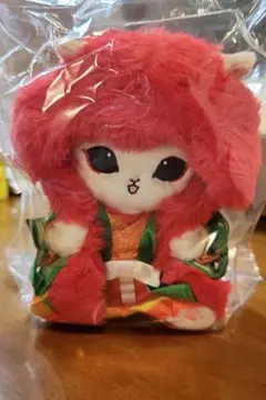 モフサンド歌舞伎にゃん(仔獅子)ぬいぐるみ未開封