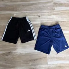 2本セット　adidas アディダス　160ショートパンツ ハーフパンツ短パン
